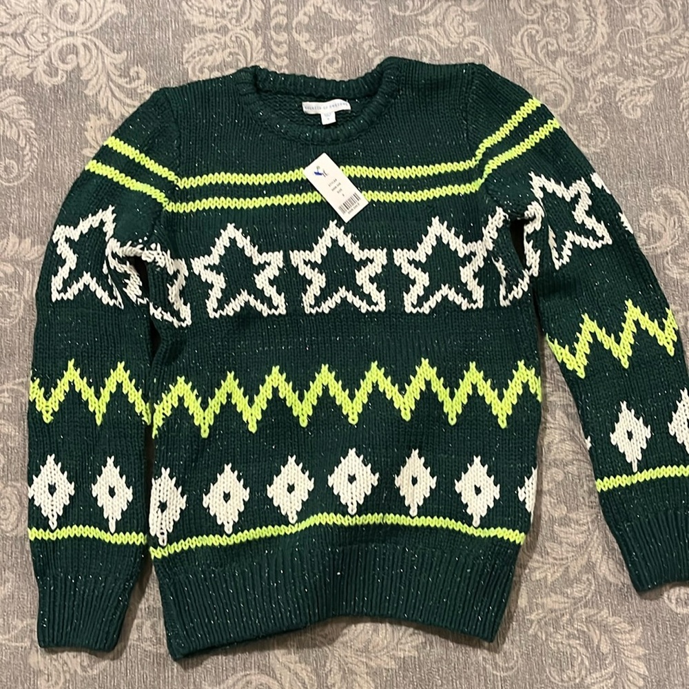 Pretty and shimmering rockets of awesome sweater